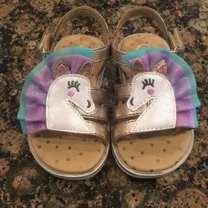 💎5 for $10! 
Cat &Jack Toddler Unicorn Sandals